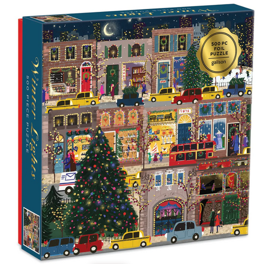 Winter Lights 500 Piece Foil Jigsaw Puzzle